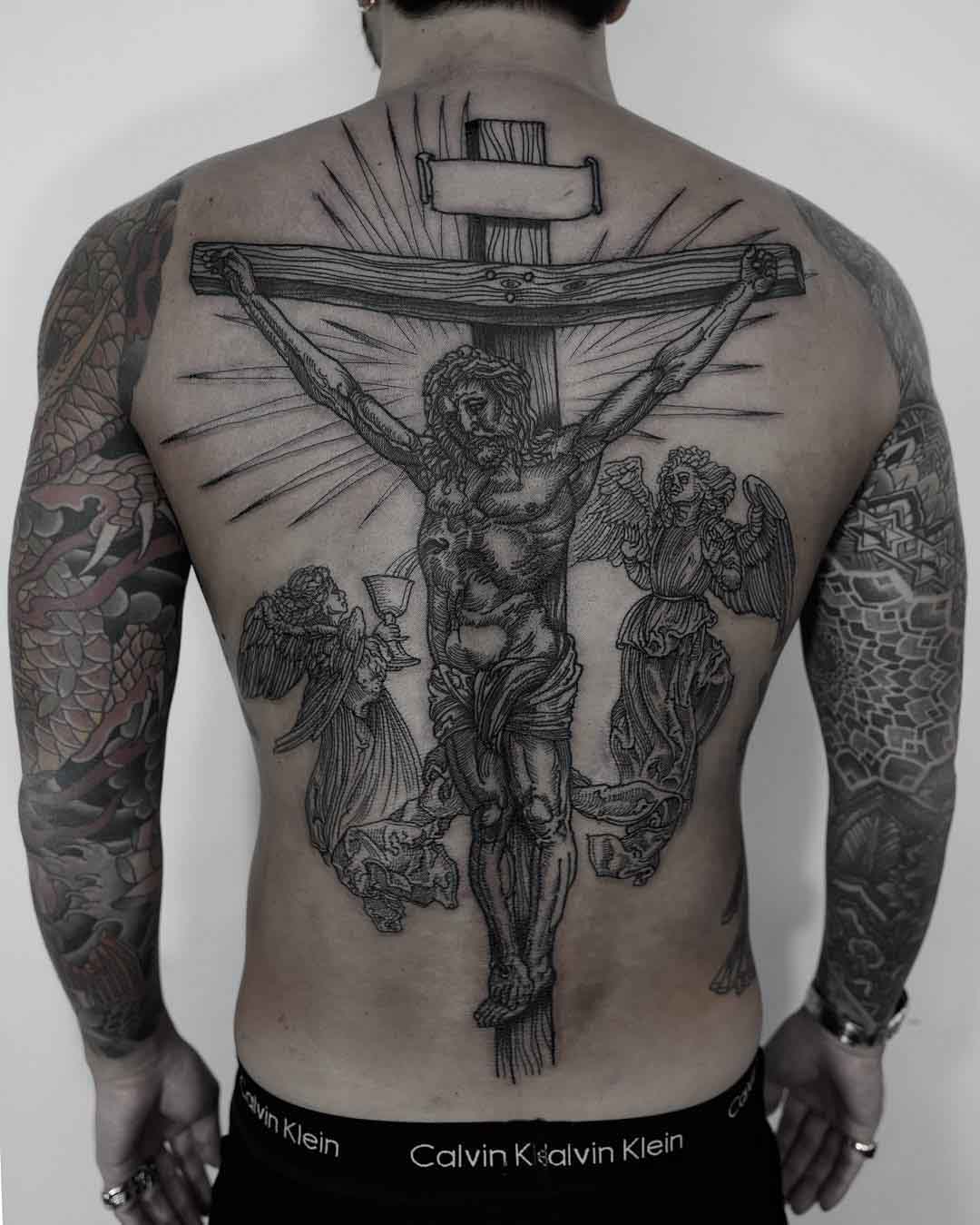 Jesus tattoo ideas 0067