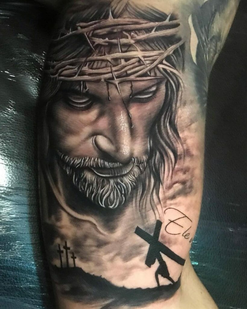 Jesus tattoo ideas 0068