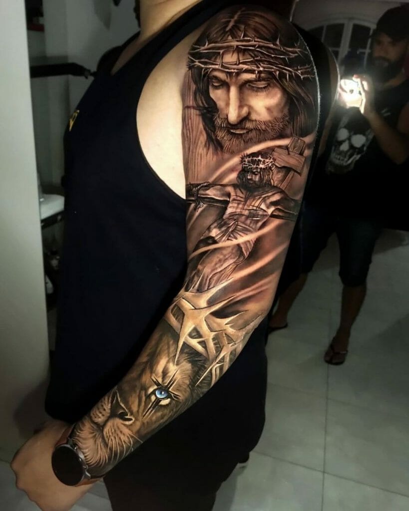 Jesus tattoo ideas 0074