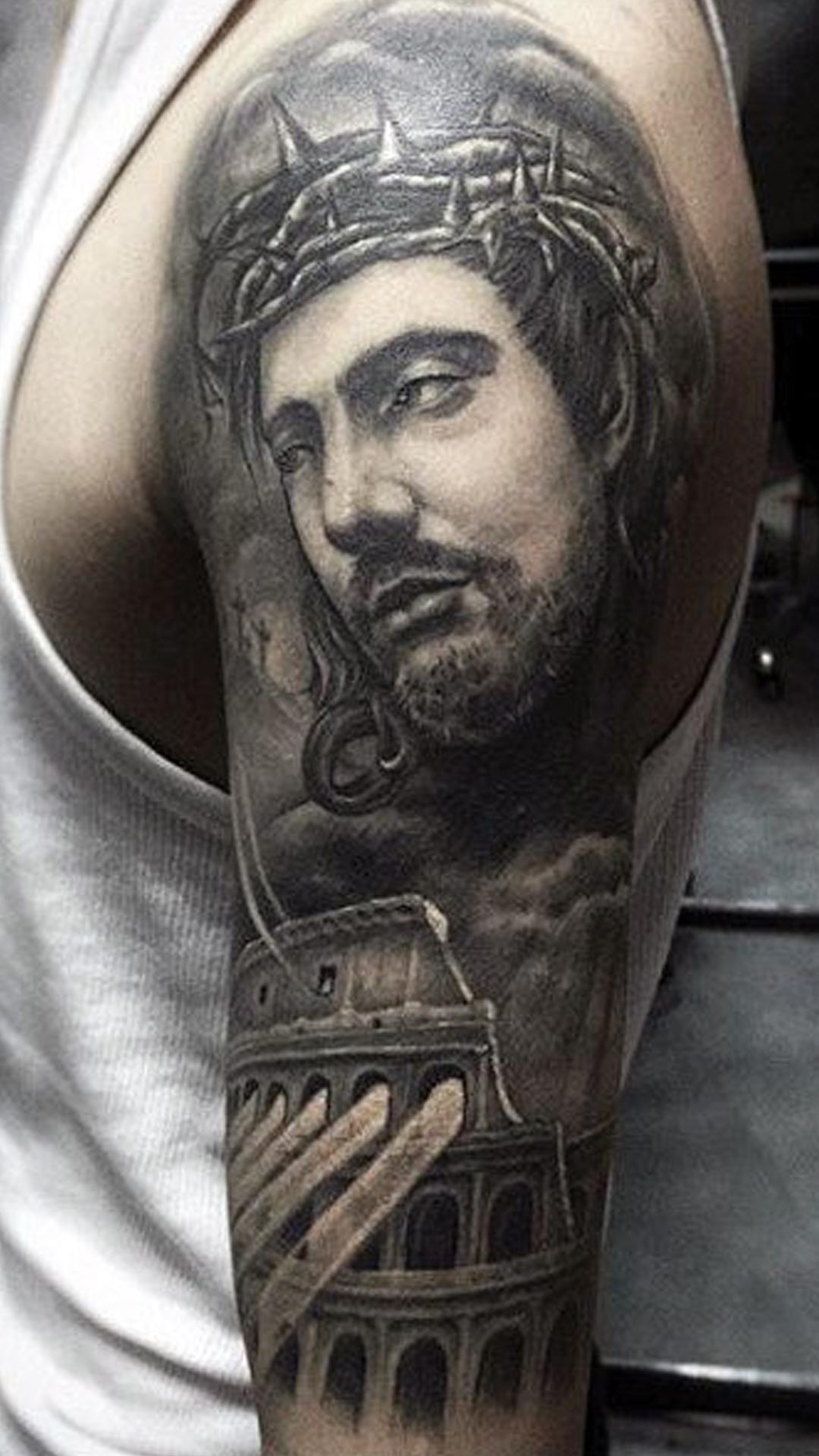 Jesus tattoo ideas 0084