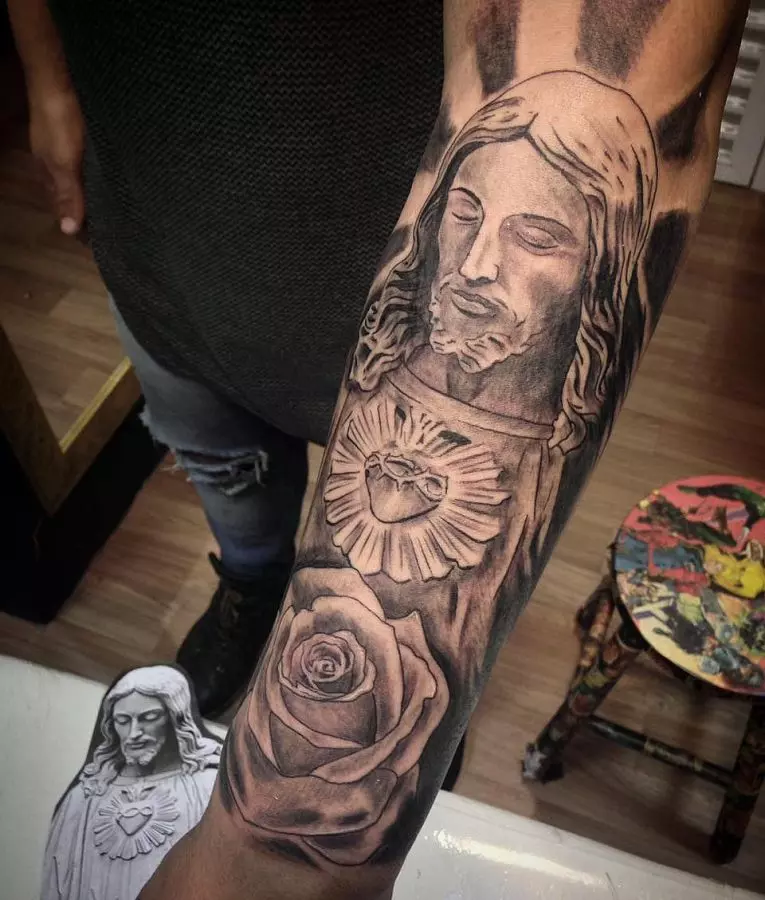 Jesus tattoo ideas 0087