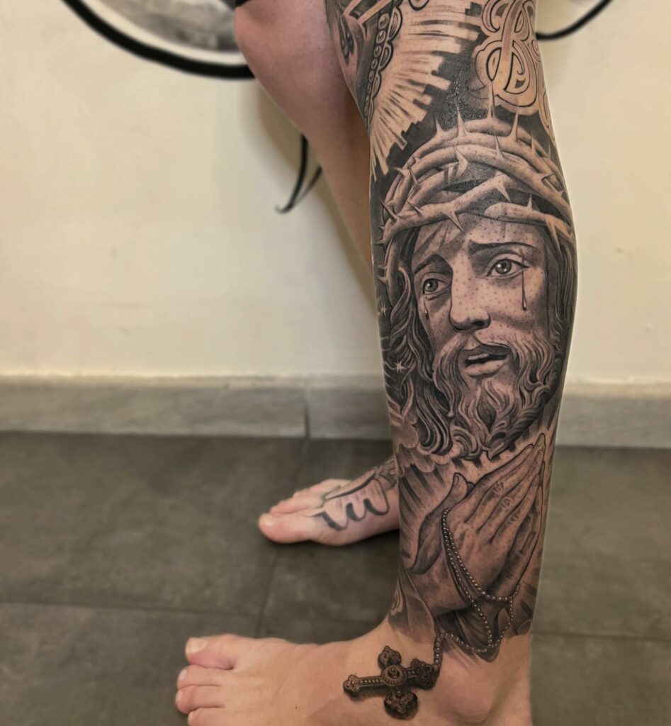 Jesus tattoo ideas 0097