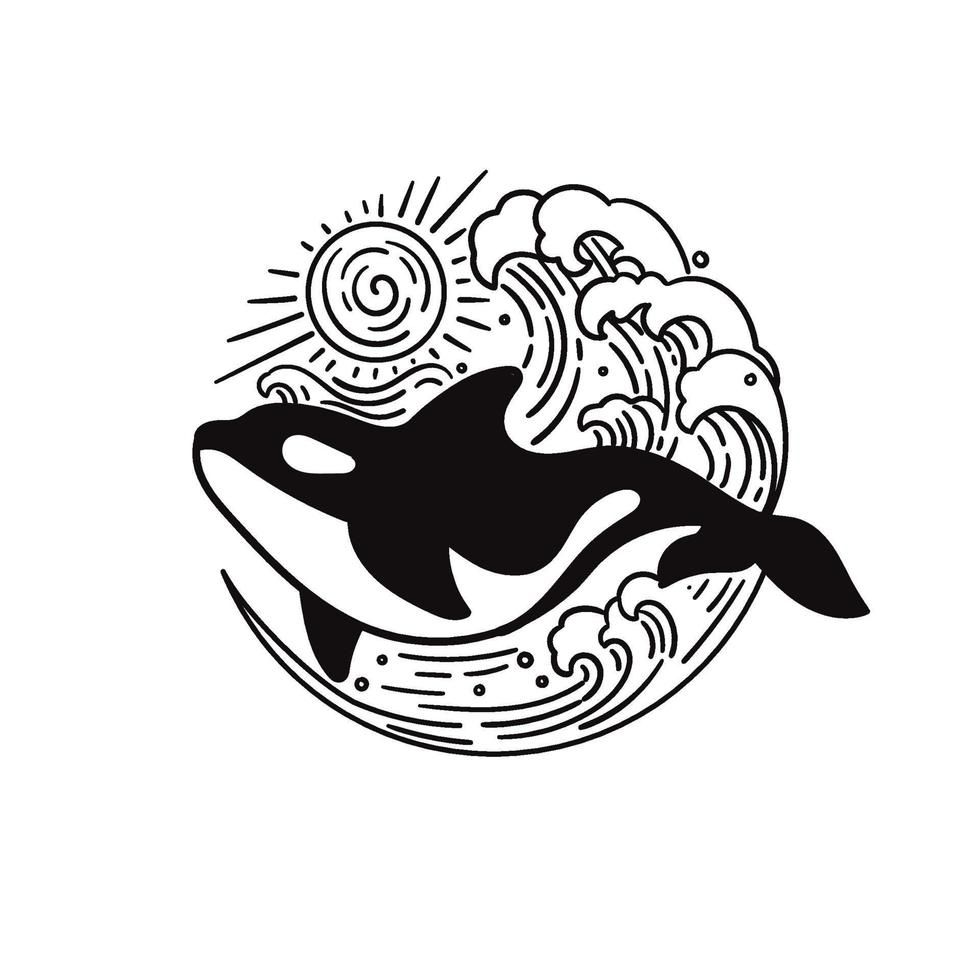 Killer whale tattoo ideas 0024