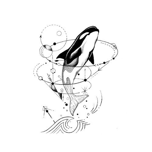 Killer whale tattoo ideas 0046