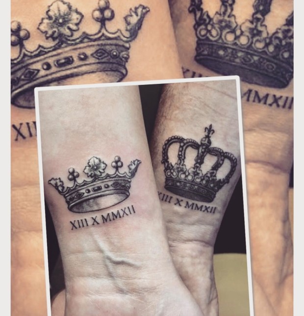 king and queen tattoo ideas 0011