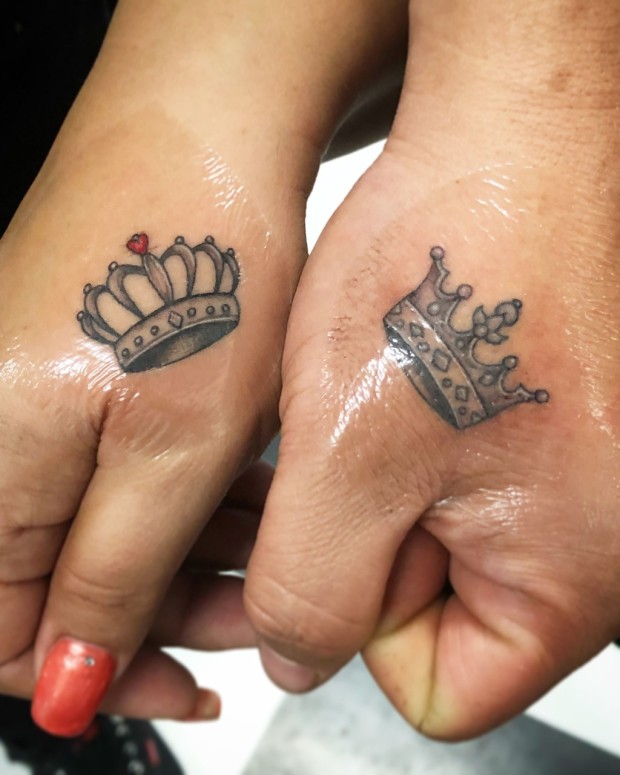 king and queen tattoo ideas 0034