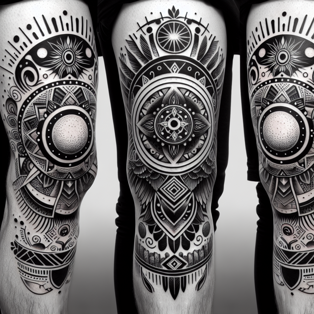 knee tattoo ideas 0010