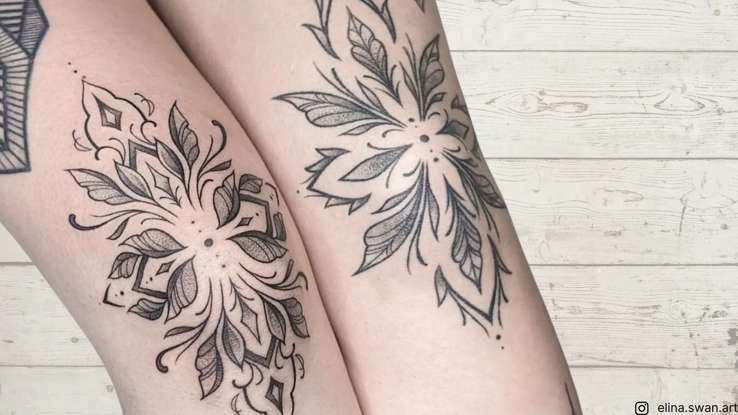 knee tattoo ideas 0026