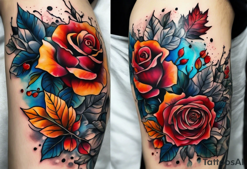 knee tattoo ideas 0029