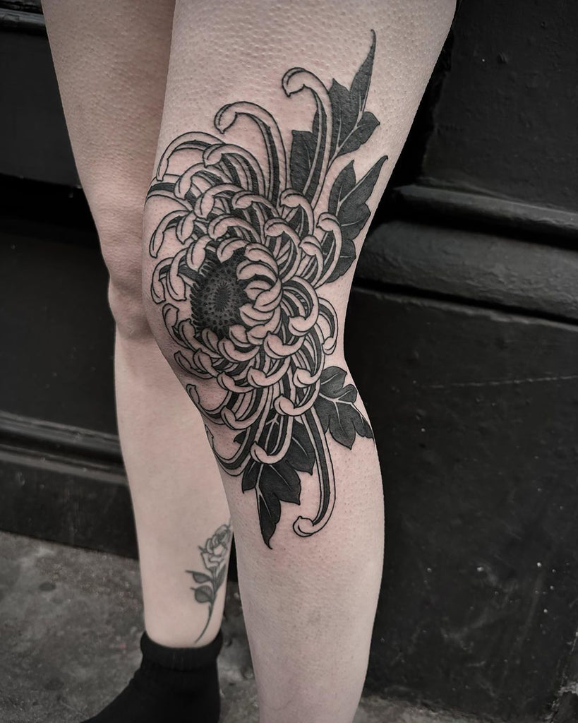 knee tattoo ideas 0034