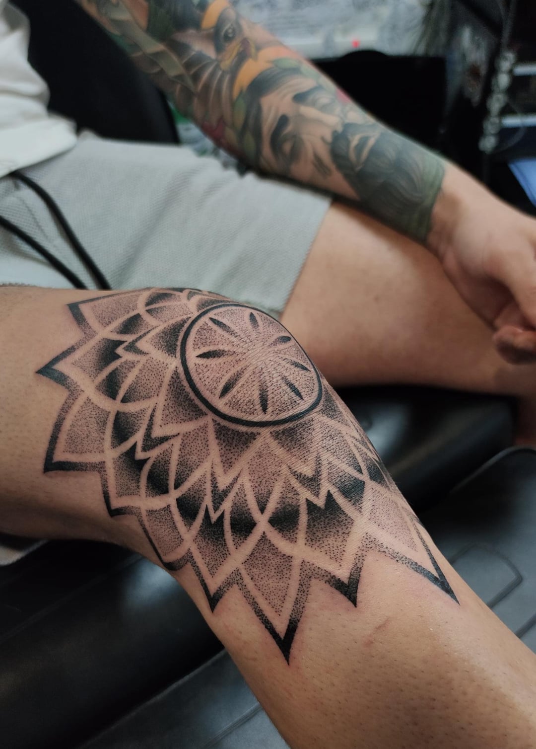 knee tattoo ideas 0036