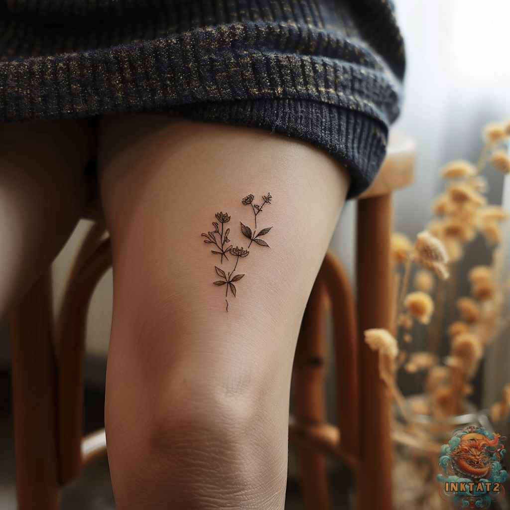 knee tattoo ideas 0049