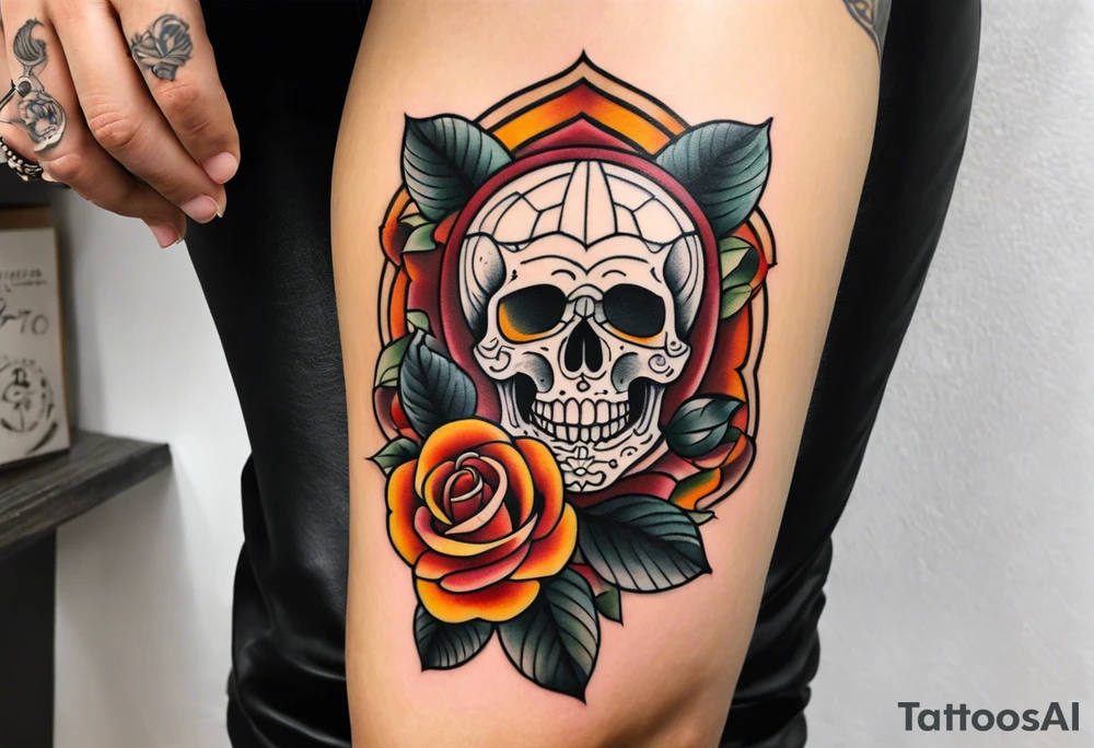 knee tattoo ideas 0055