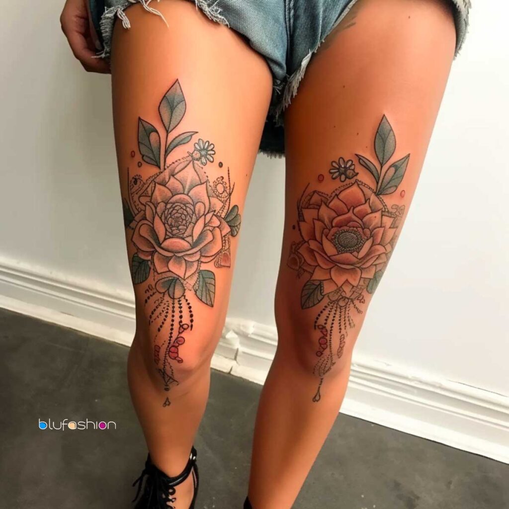 knee tattoo ideas 0059