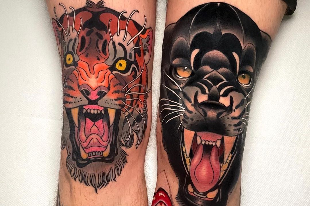 knee tattoo ideas 0071