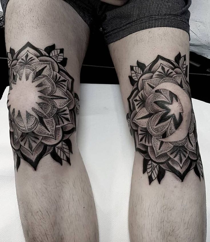 knee tattoo ideas 0081