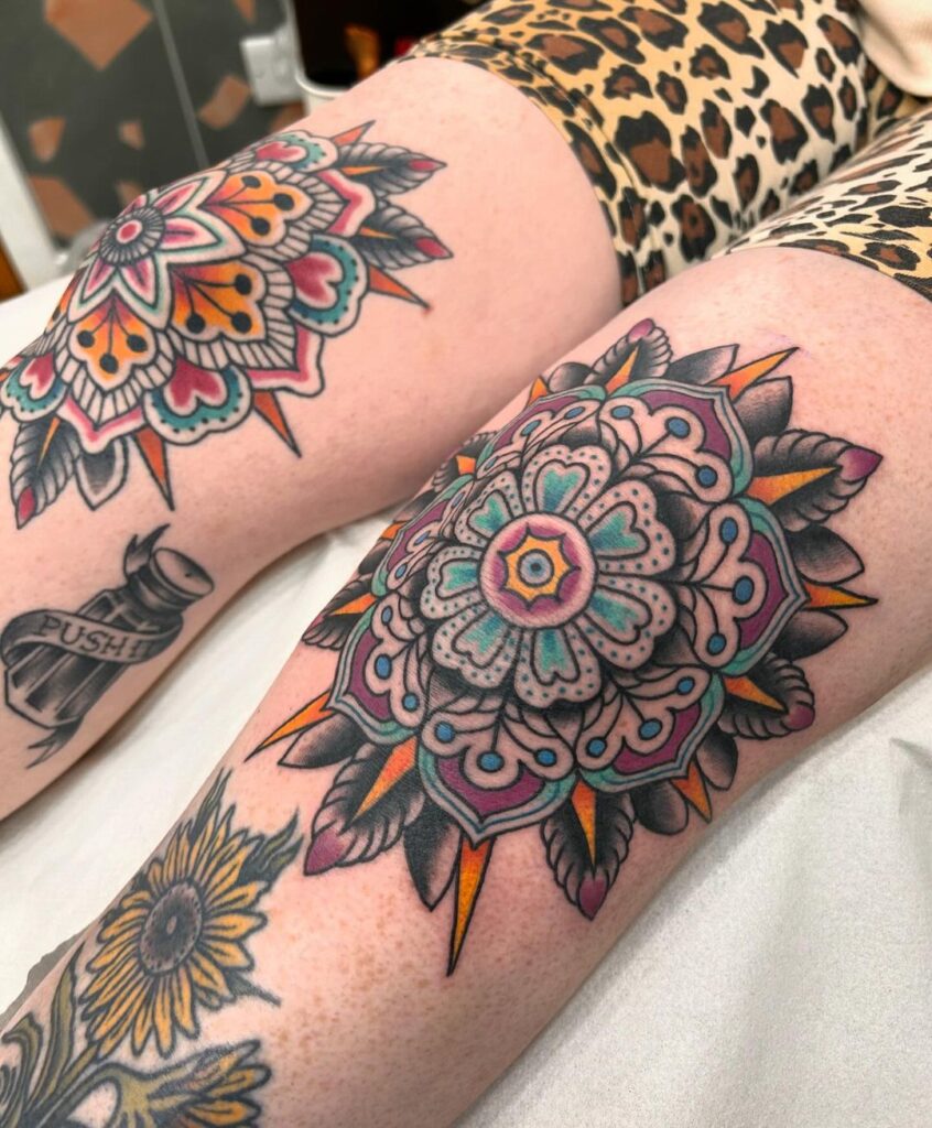 knee tattoo ideas 0085