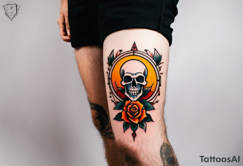 knee tattoo ideas 0089