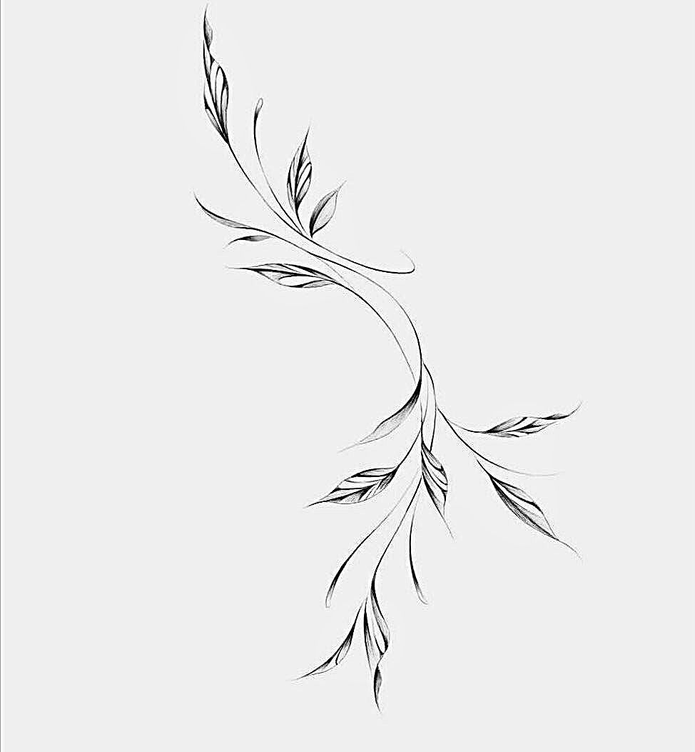 leaf tattoo ideas 0067