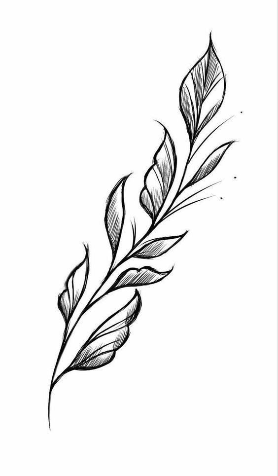 leaf tattoo ideas 0078