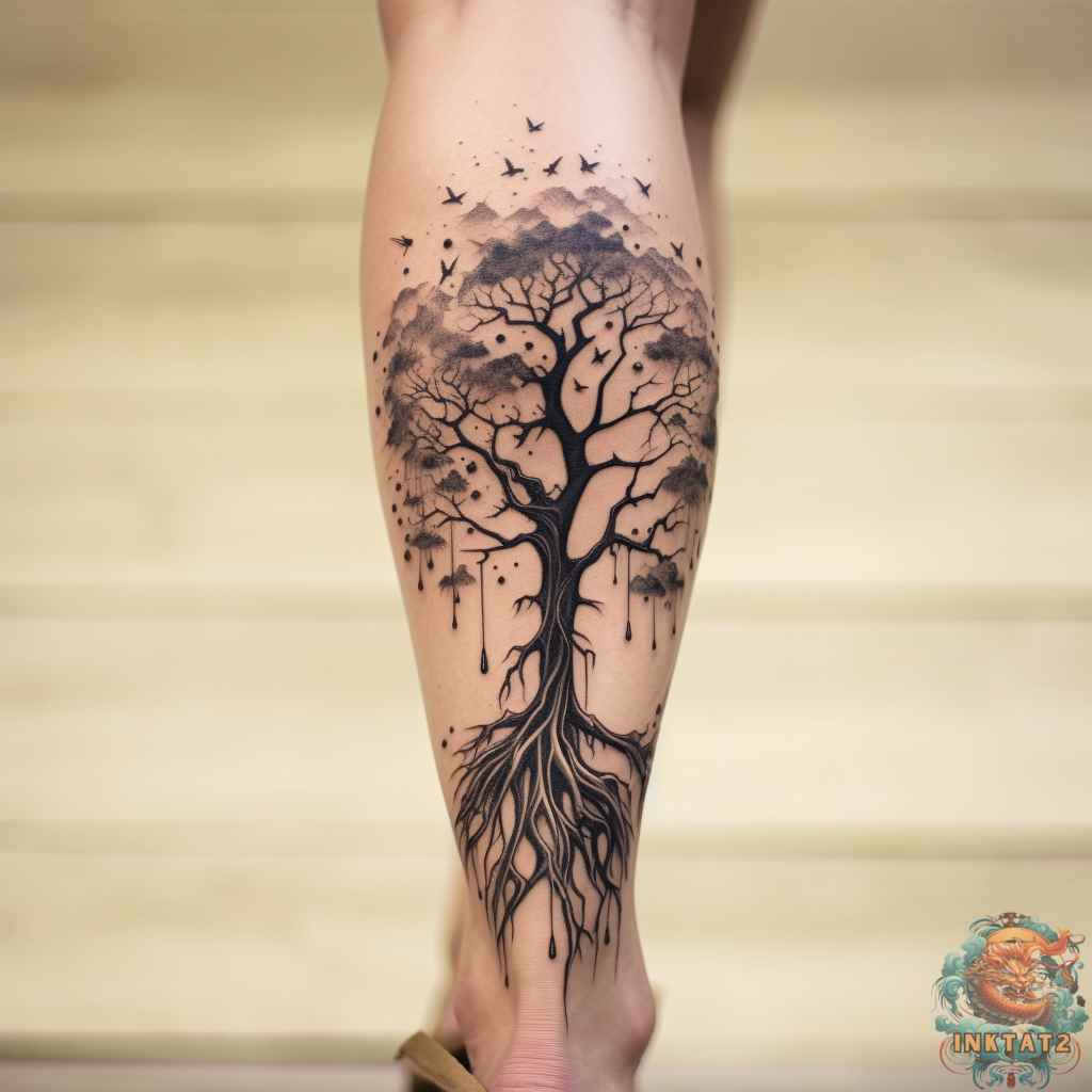 leg tattoo ideas 0017