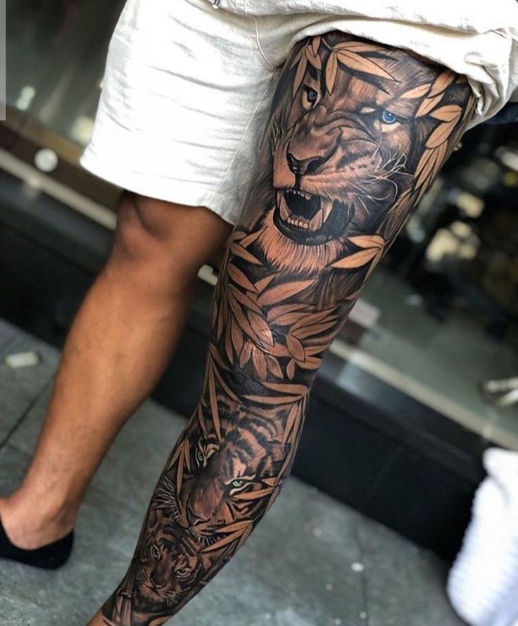 leg tattoo ideas 0053