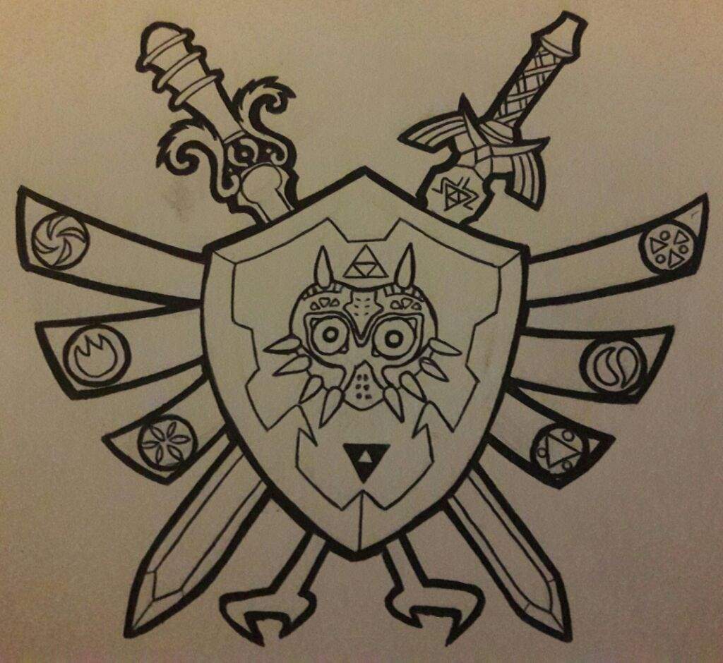 Legend of Zelda tattoo ideas 0043