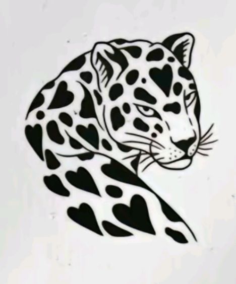 Leopard print tattoo ideas 0014