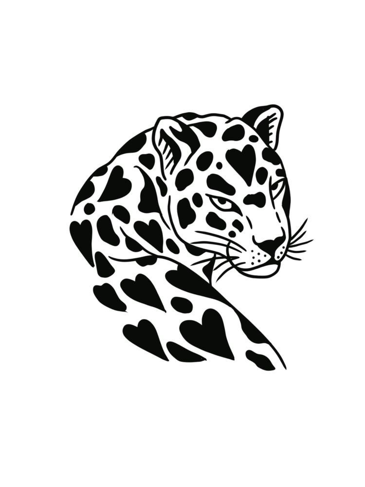 Leopard print tattoo ideas 0062