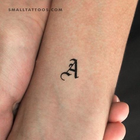 letter tattoo ideas 0016