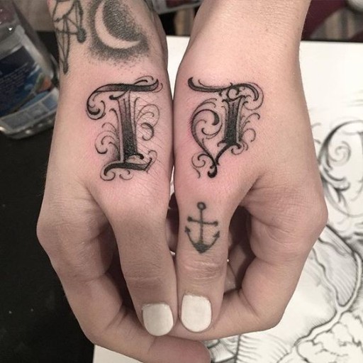 letter tattoo ideas 0027