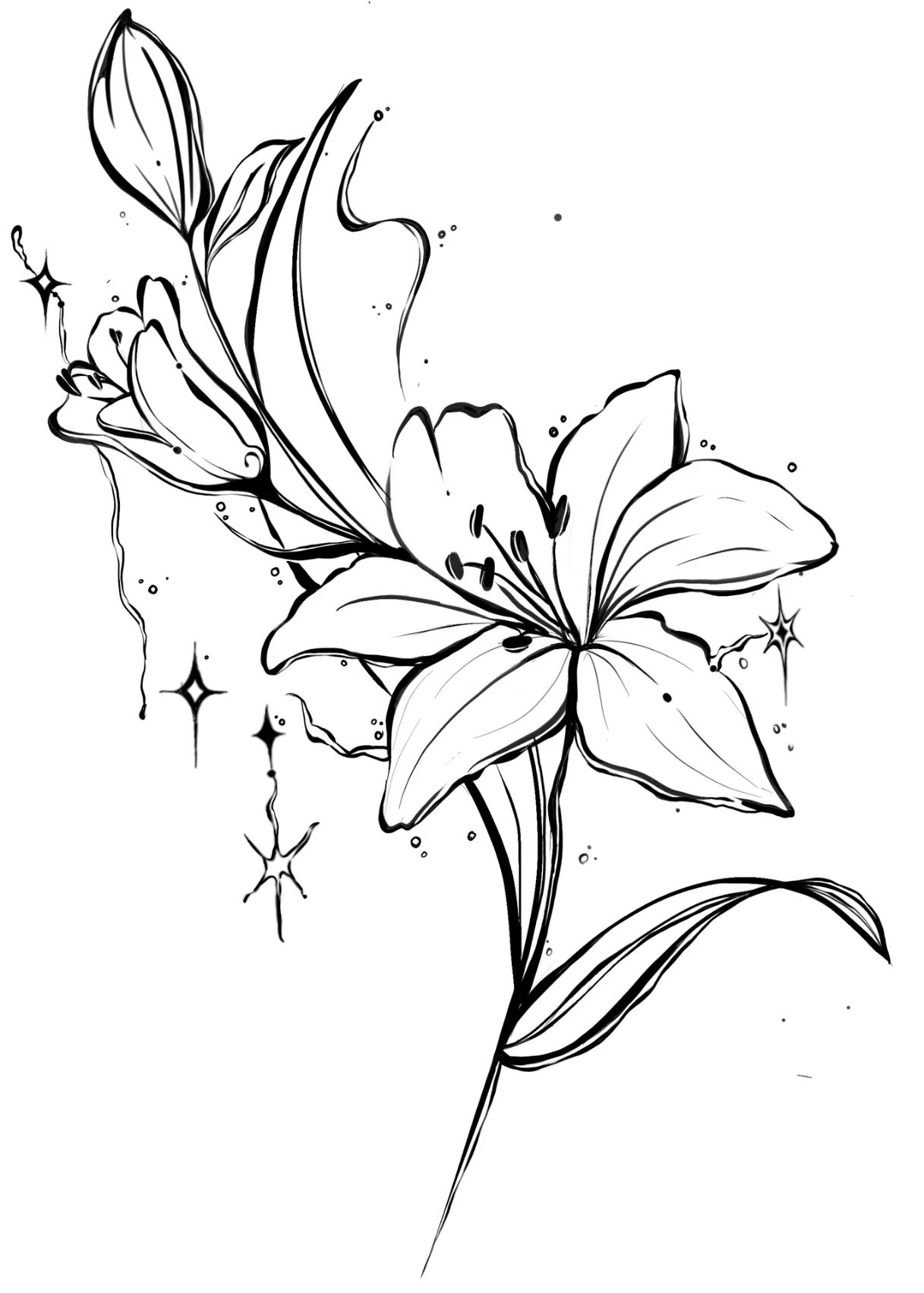 lily tattoo ideas 0024