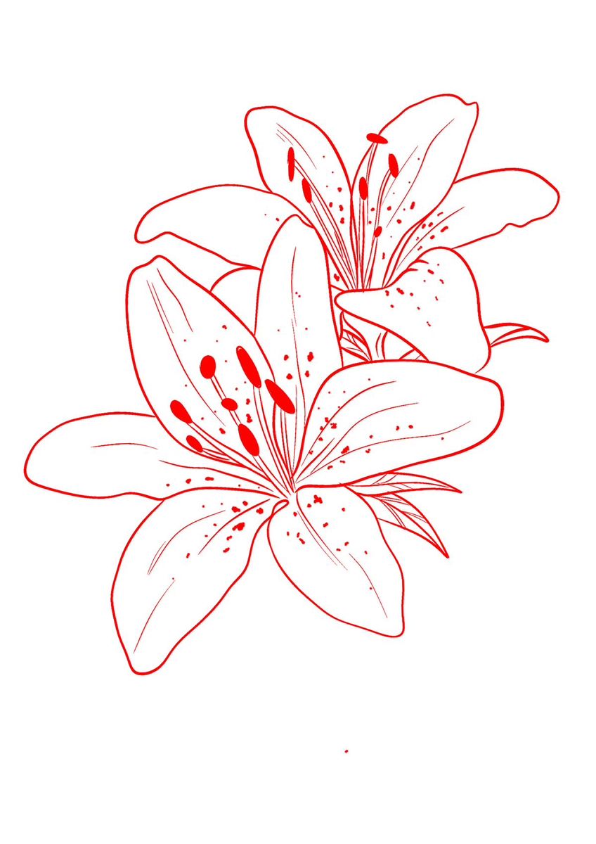 lily tattoo ideas 0079