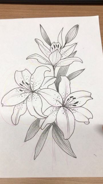 lily tattoo ideas 0096