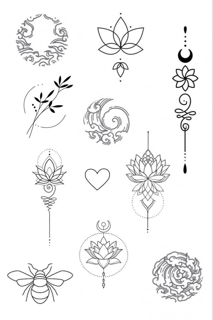 line art tattoo ideas 0012