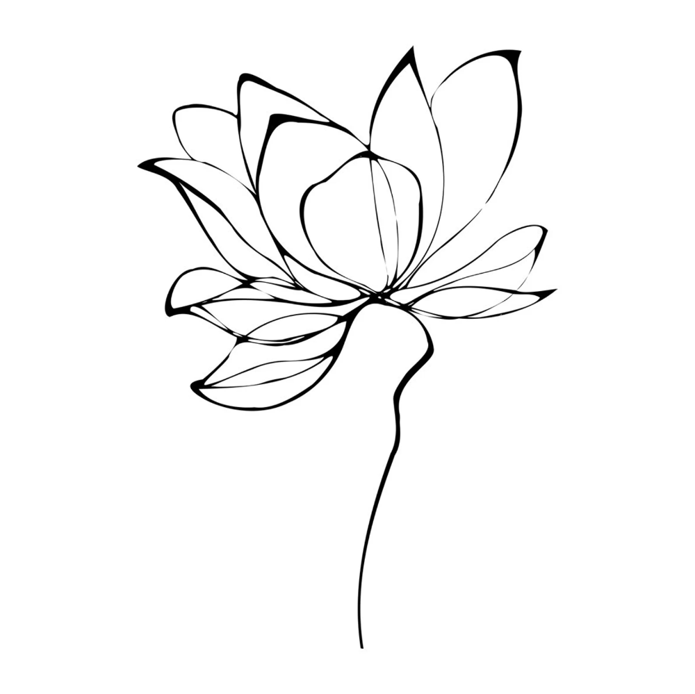 line art tattoo ideas 0019