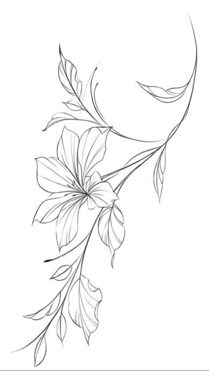 line art tattoo ideas 0027