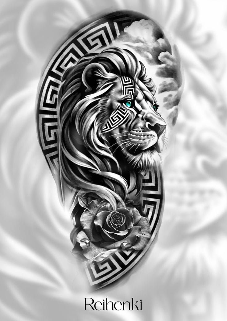 lion tattoo ideas 0014