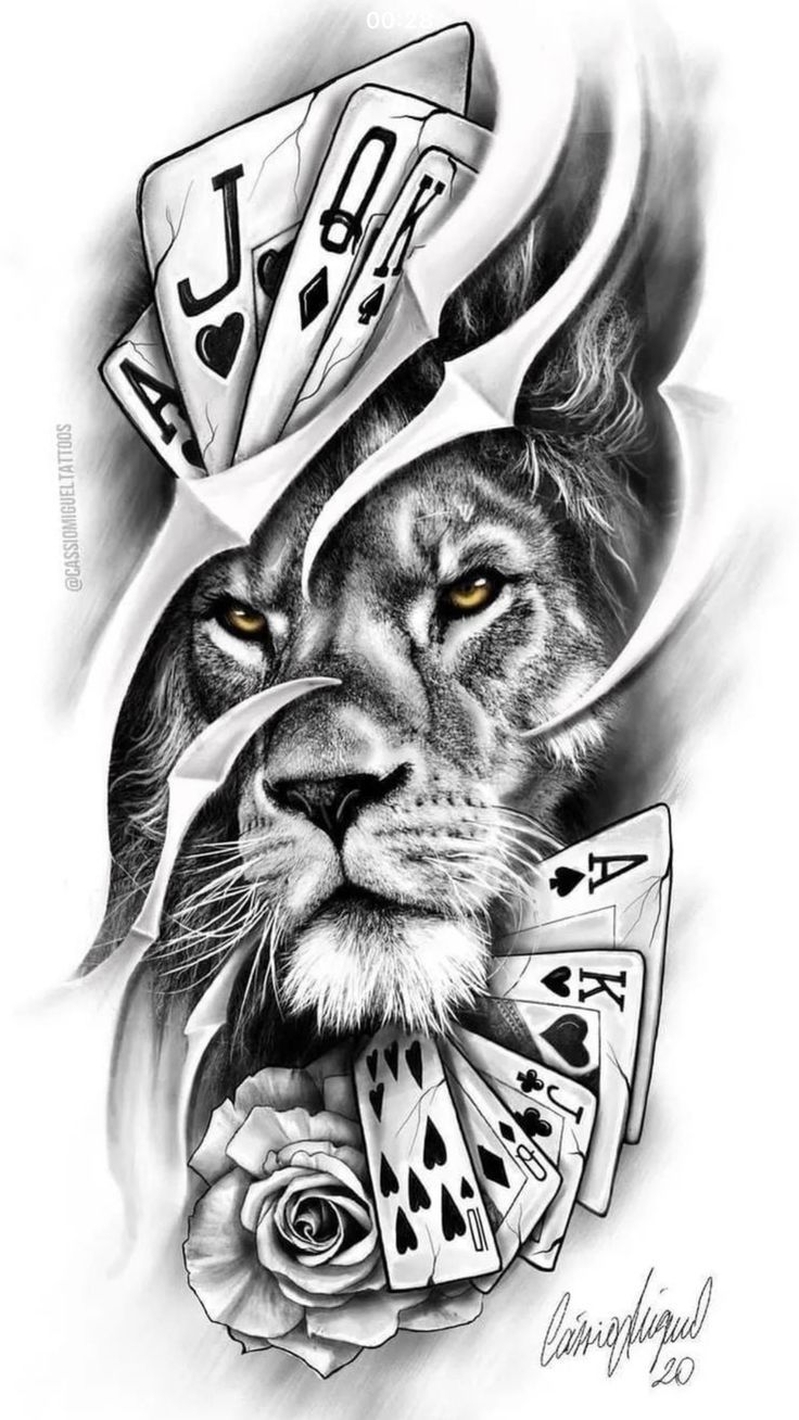 lion tattoo ideas 0017