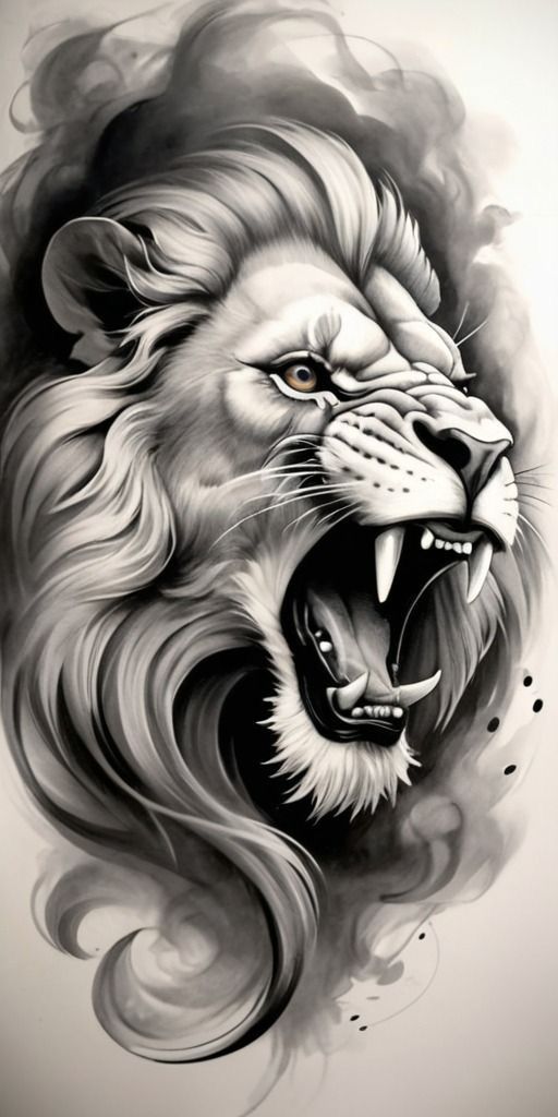 lion tattoo ideas 0037