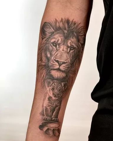 lion tattoo ideas 0039