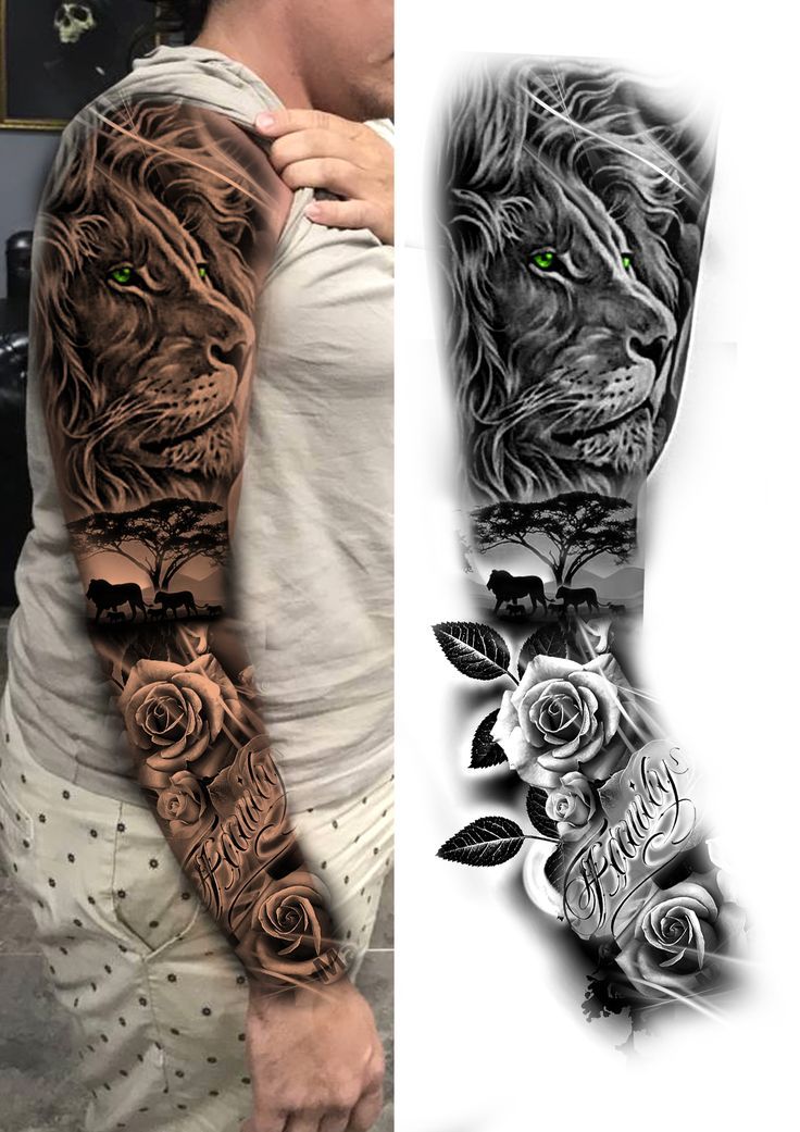 lion tattoo ideas 0046