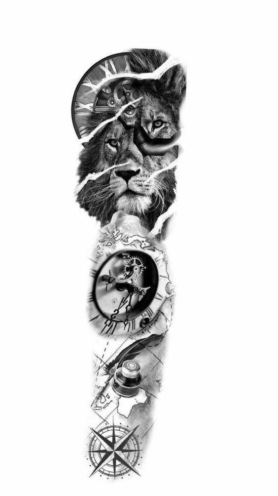 lion tattoo ideas 0052