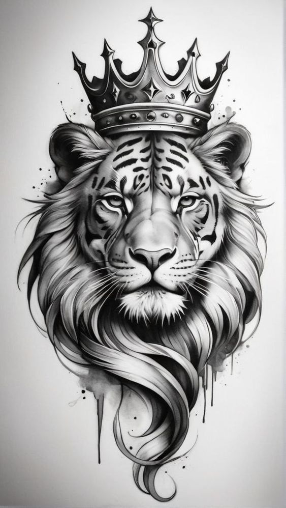 lion tattoo ideas 0063