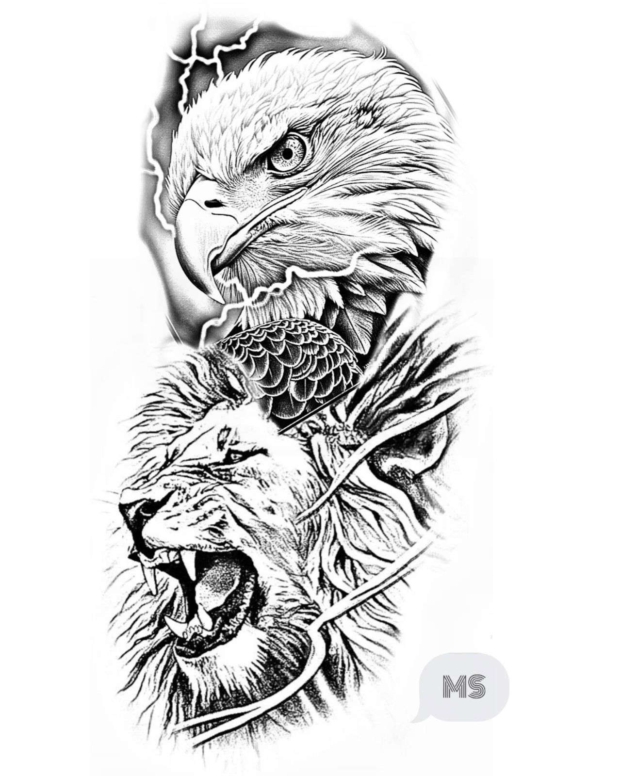 lion tattoo ideas 0075