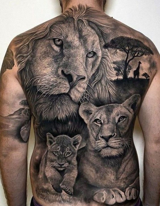 lion tattoo ideas 0079