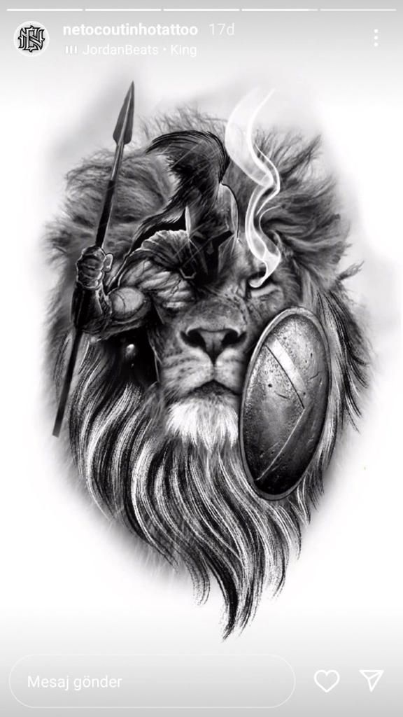 lion tattoo ideas 0084