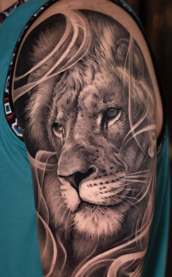 lion tattoo ideas 0097