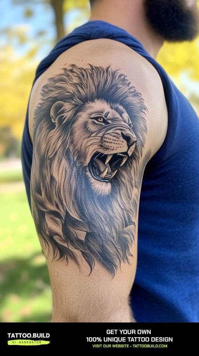 lion tattoo ideas 0011