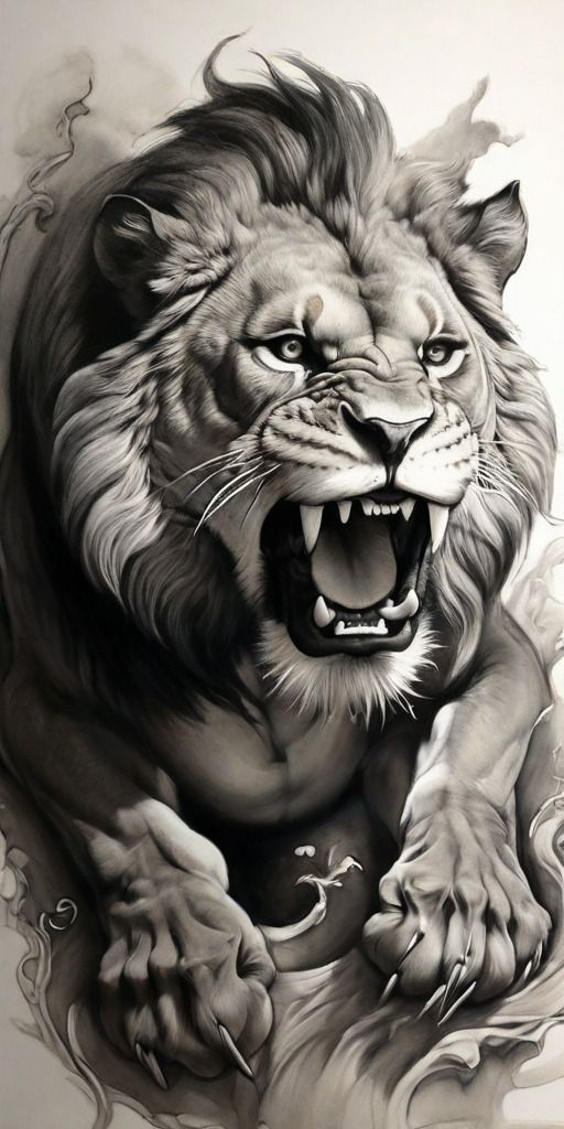 lion tattoo ideas 0013